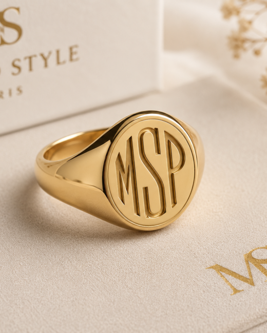 Bague Monogramme MSP