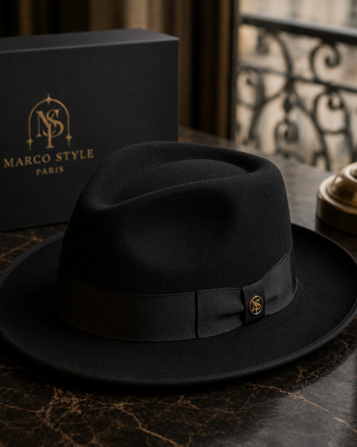 Chapeau Saint-Honoré Noir