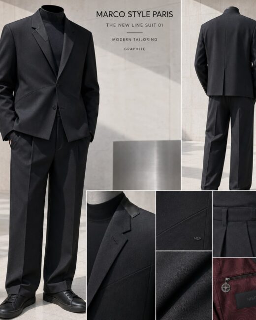 Costume Nouvelle Ligne 01 — Graphite