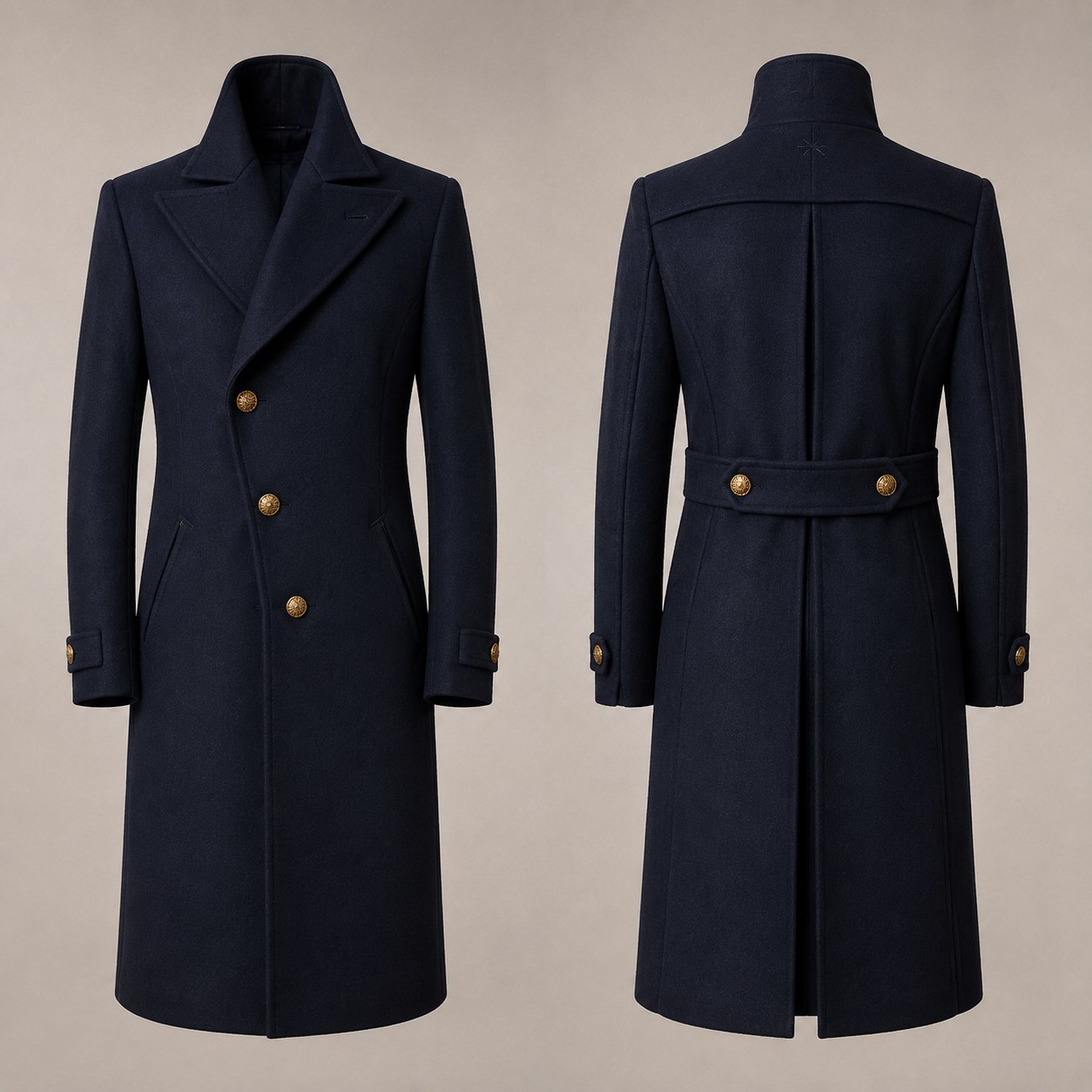 Manteau Commandant Minuit