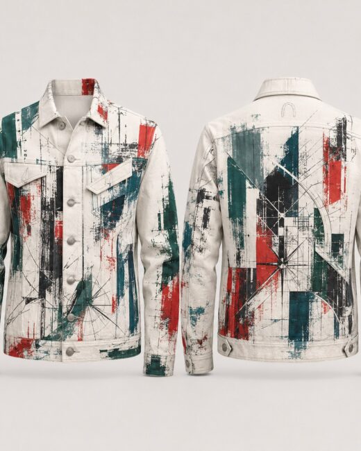Veste Trucker Graffiti Atelier