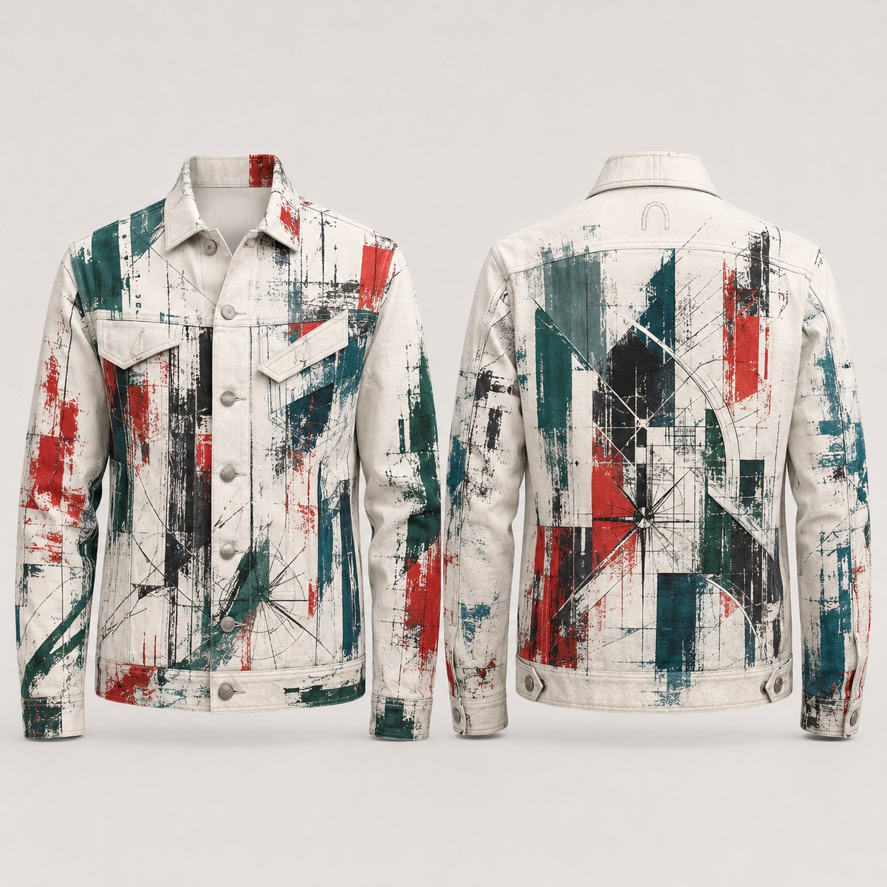 Veste Trucker Graffiti Atelier