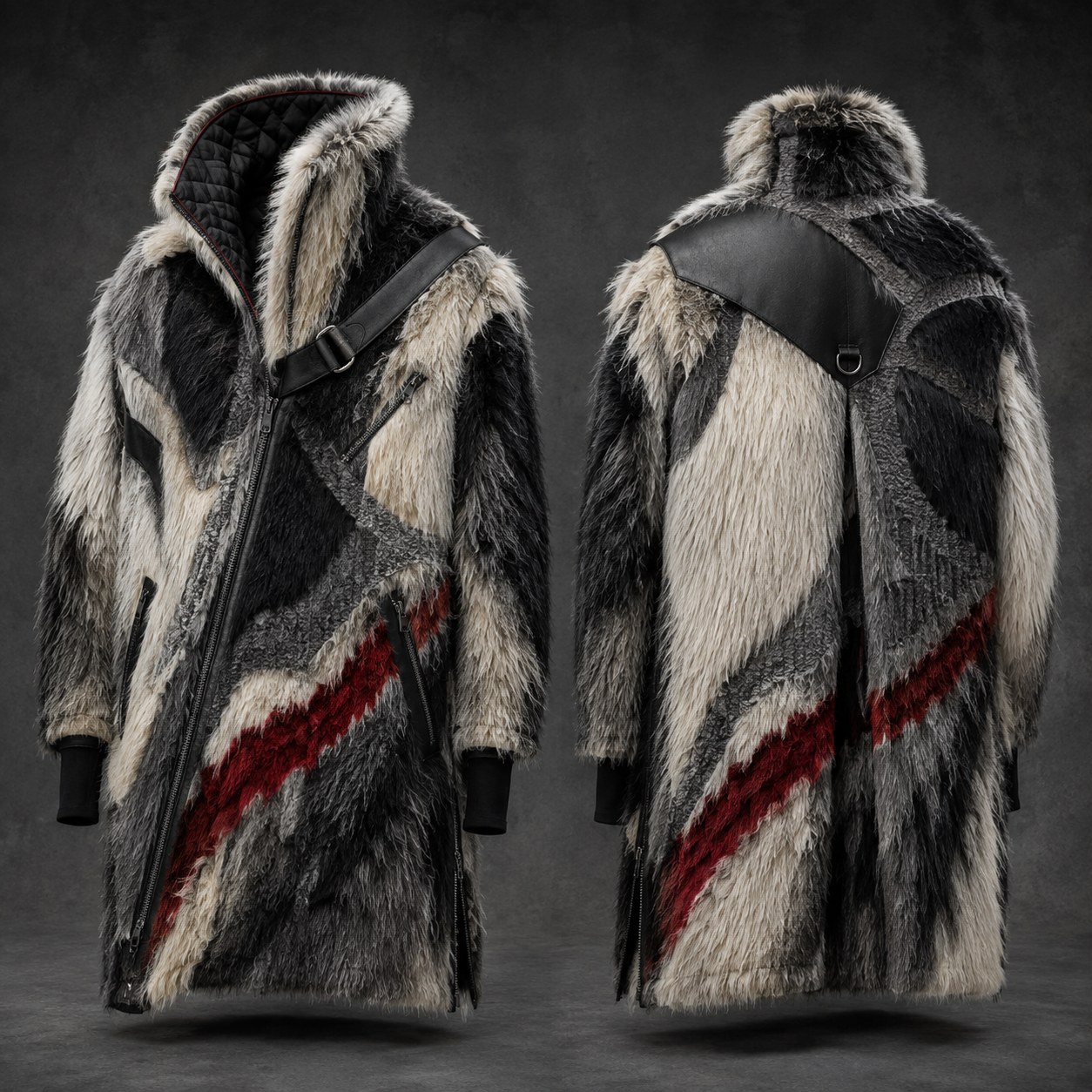 Manteau Patchwork Insurrection
