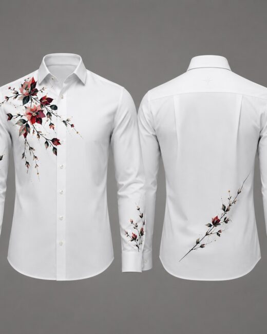 Chemise Fracture Rouge