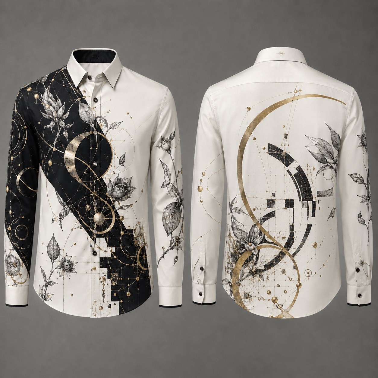 Chemise Astrale Noire
