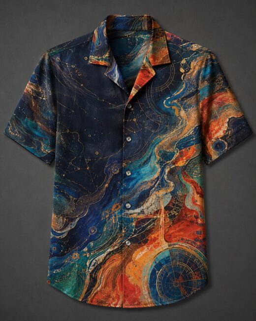 Chemise Camp Courant Astral