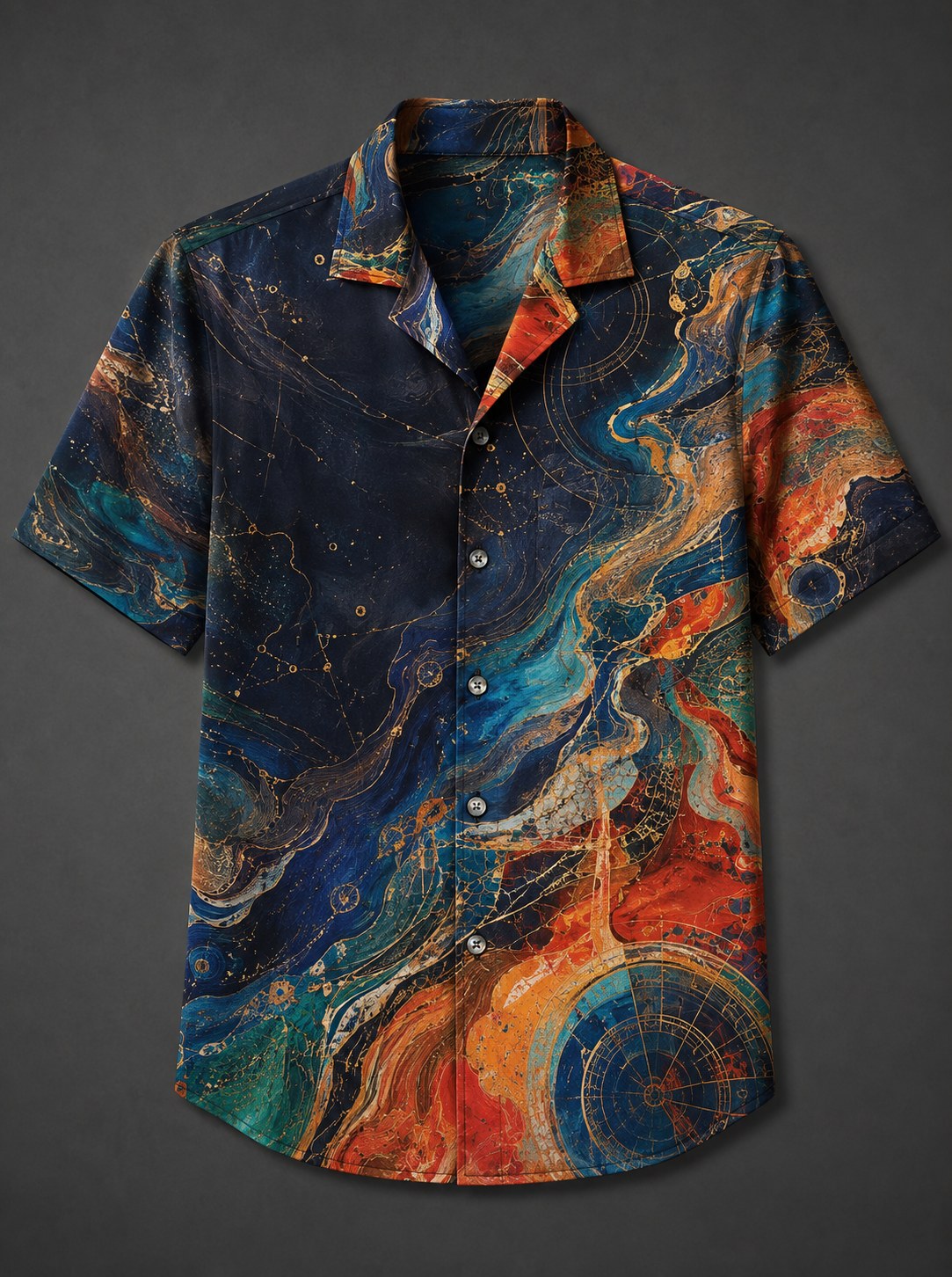 Chemise Camp Courant Astral